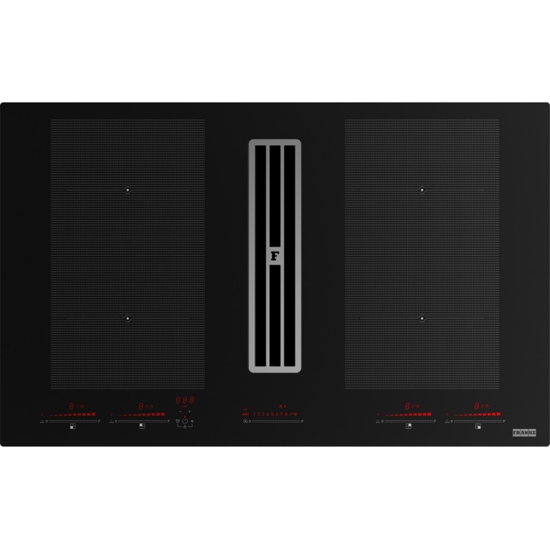 340.0705.227 Plaque de cuisson à induction Franke Maris 2Gether Steel FMA 8391 HI 340.0705.227 de 83 cm avec hotte aspirante, finition no