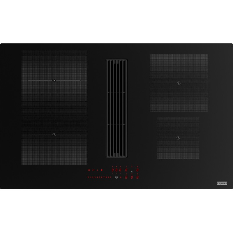 340.0705.337 Plaque à induction Franke avec hotte filtrante Maris 2Gether Minimal Noir FMA 8381R HI 340.0705.337 finition noire 8