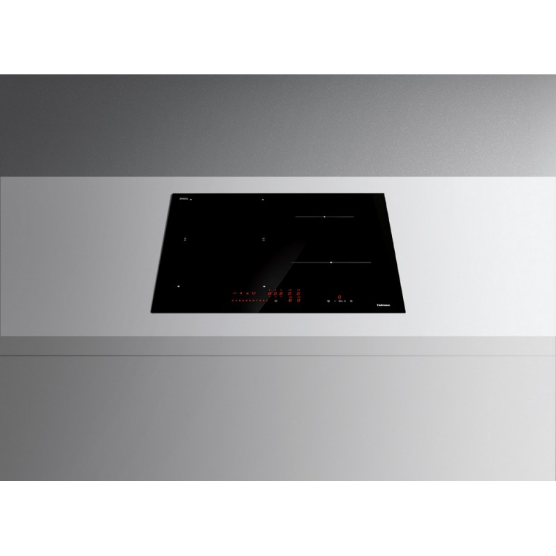 P01F5851.00#ZZZN400F Falmec Piano cottura a induzione in vetroceramica nero da 58 cm