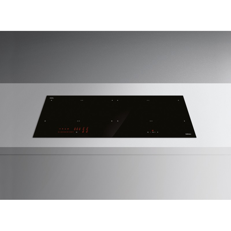 P01F8840.00#ZZZN400F Placa de inducción vitrocerámica panorámica Falmec de 88 cm con cristal negro