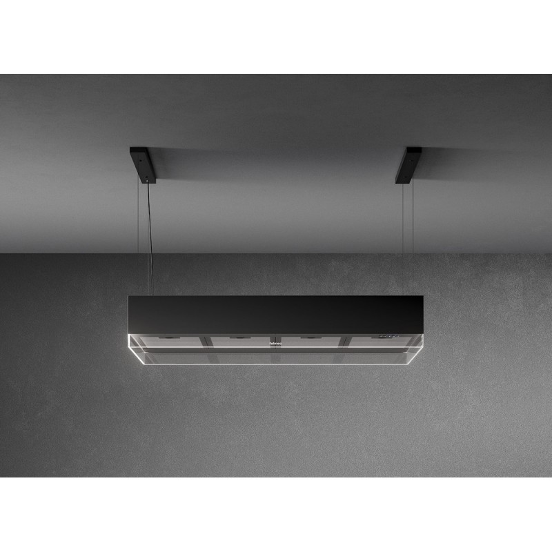 CVYI20.E0P7#ZZZ6461F Falmec Cappa a isola Vetra finitura nero da 120 cm  - IN PROMOZIONE CON VOUCHER FINO AL 14/09