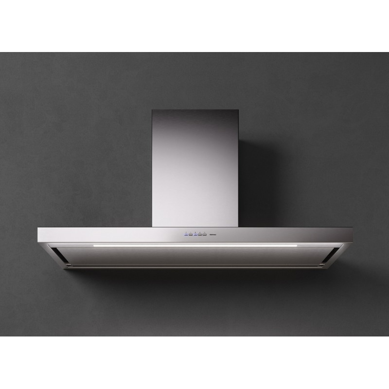 CPLN20.E24P2#EUI490F Falmec Cappa a parete Plane Plus NRS finitura inox da 120 cm