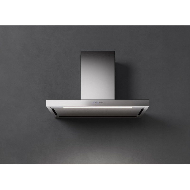 CPLN90.E23P2#EUI490F PRONTA CONSEGNA - Falmec Cappa a parete Plane Plus finitura inox da 90 cm