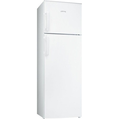 Smeg Free-standing double door refrigerator FD32F white finish 60 cm