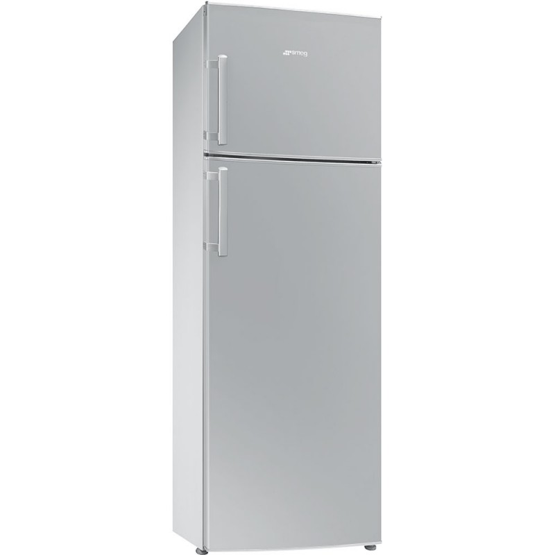  Smeg Free-standing double door refrigerator FD32FS silver finish 60 cm