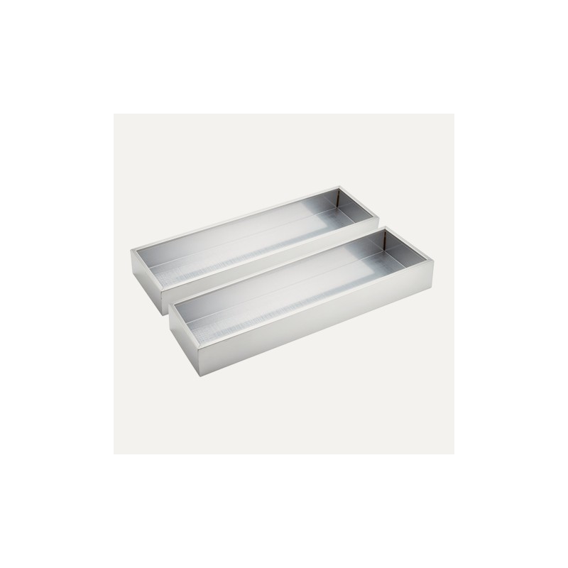 KACL.744#IF Falmec Kit 2 trays KACL.744 IF steel finish