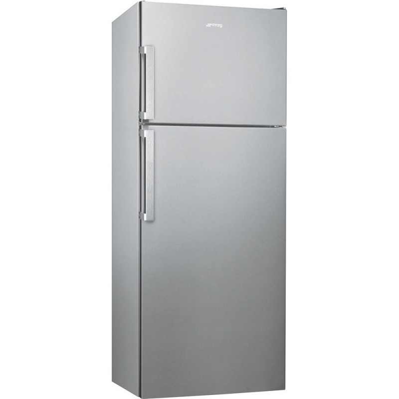  Smeg Réfrigérateur pose libre double porte FD70FN1HX 70 cm finition inox