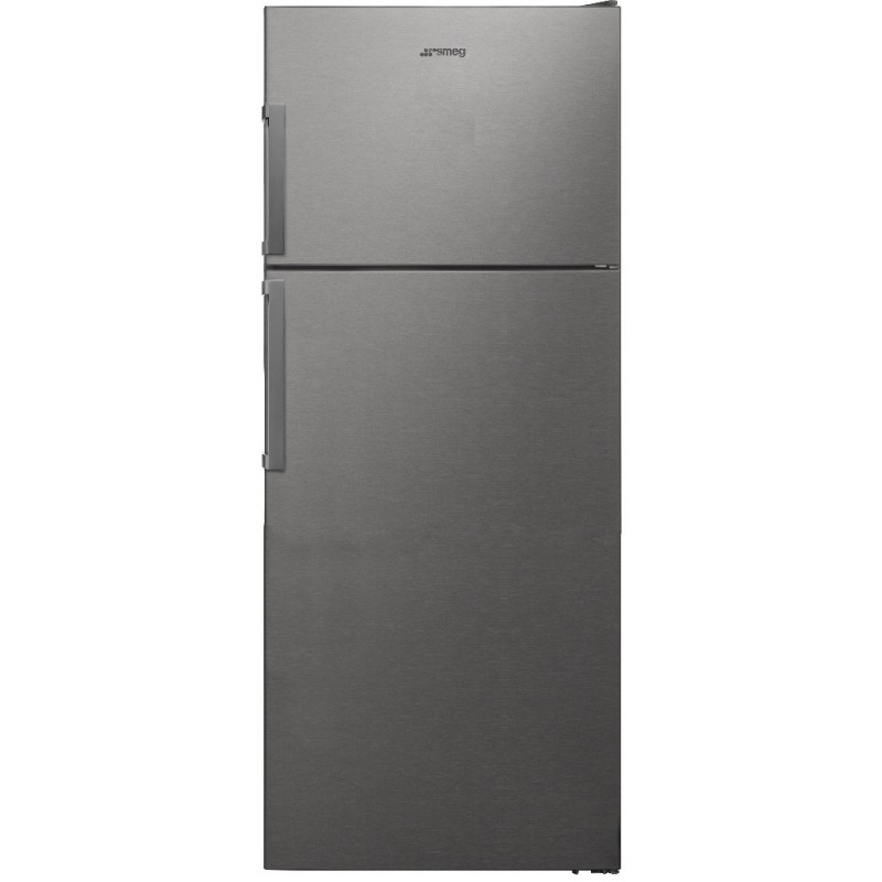  Smeg Double door freestanding refrigerator FD76EN1HX 76 cm stainless steel finish