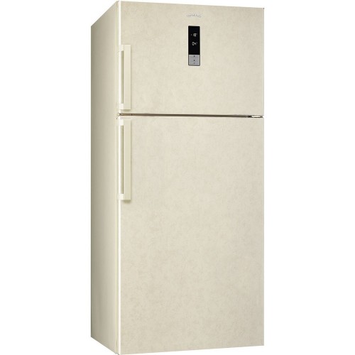 Smeg Double door freestanding refrigerator FD84EN4HM marble effect finish 84 cm