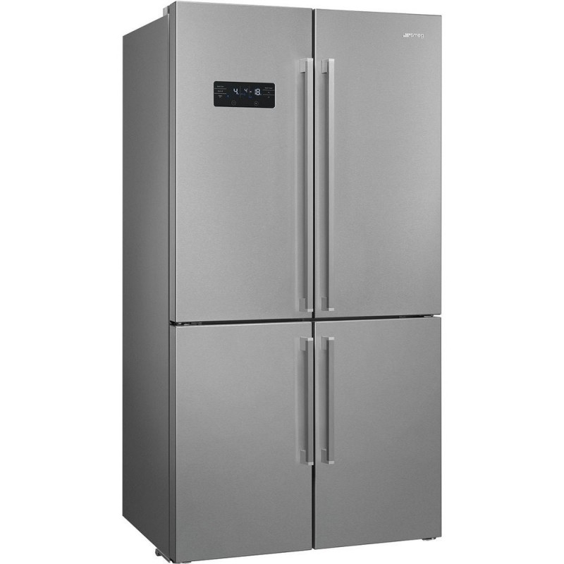  Réfrigérateur côte à côte Smeg 4 portes FQ60XDF 90,8 cm finition aspect inox