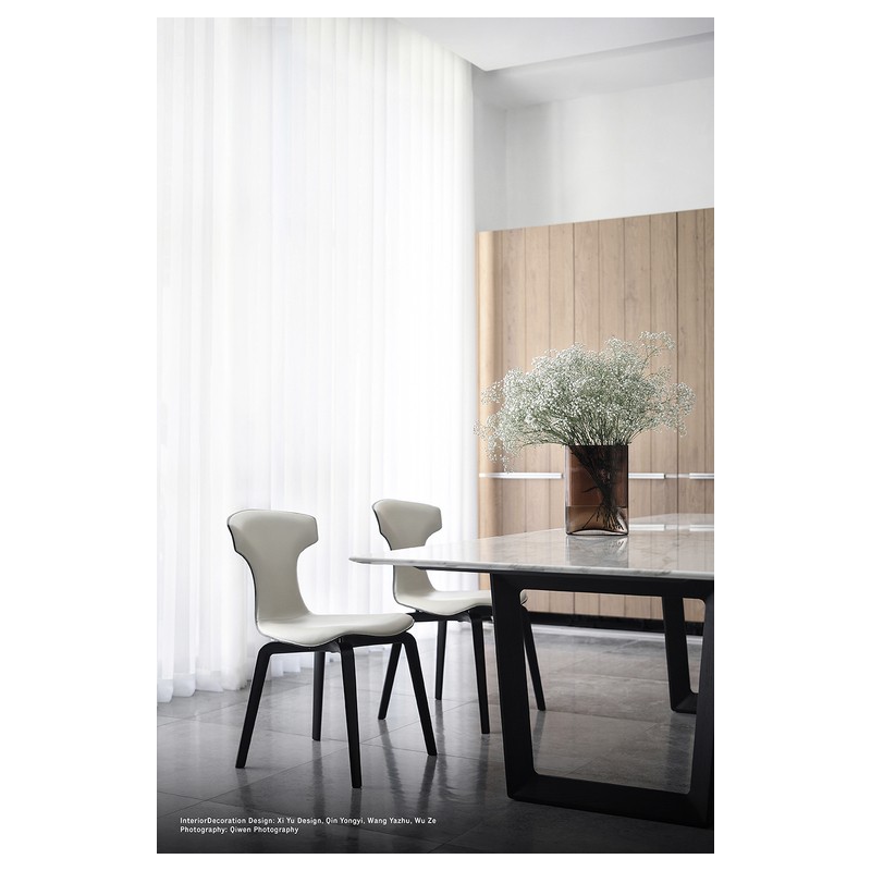 Montera 5559001 Poltrona Frau Montera Chair with legs of your choice and seat of your choice