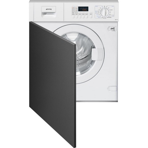 Smeg Partially integrated built-in washing machine LB107B with 60 cm white front panel
