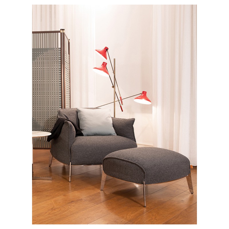 Archibald Gran Comfort 5506120 Sillón Poltrona Frau Archibald Gran Comfort con patas de metal y asiento a elegir