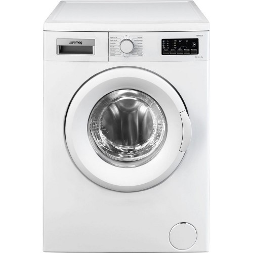 Smeg Free-standing slim washing machine LBW40CIT white finish 60 cm