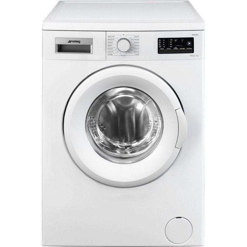  Lave-linge Smeg LBW40CIT 60 cm, modèle pose libre, finition blanche