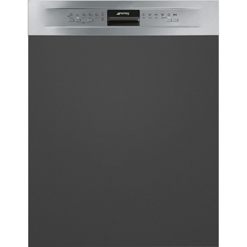  Lave-vaisselle encastrable Smeg PL292DX 60 cm entièrement intégré avec façade en acier inoxydable