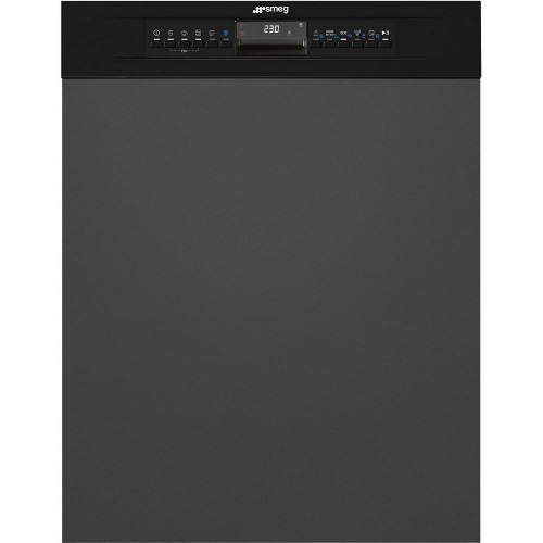 Lave-vaisselle Smeg PL364CN 60 cm entièrement intégrable avec façade noire