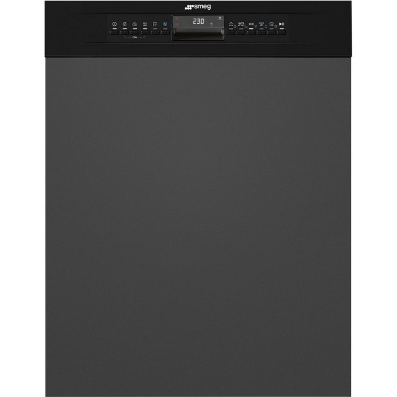  Lave-vaisselle Smeg PL364CN 60 cm entièrement intégrable avec façade noire