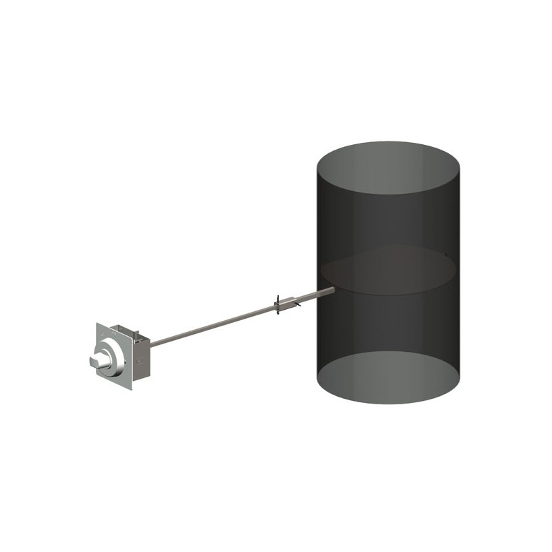 1018680 La Nordica Kit serrandola 1018680 pour cheminée Ø 250 mm