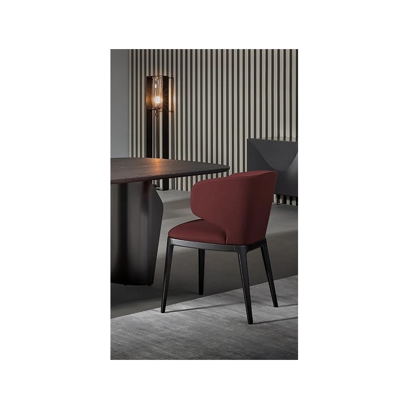 Sedia_Miss Joy Chaise Bonaldo Miss Joy avec pieds en bois et assise au choix