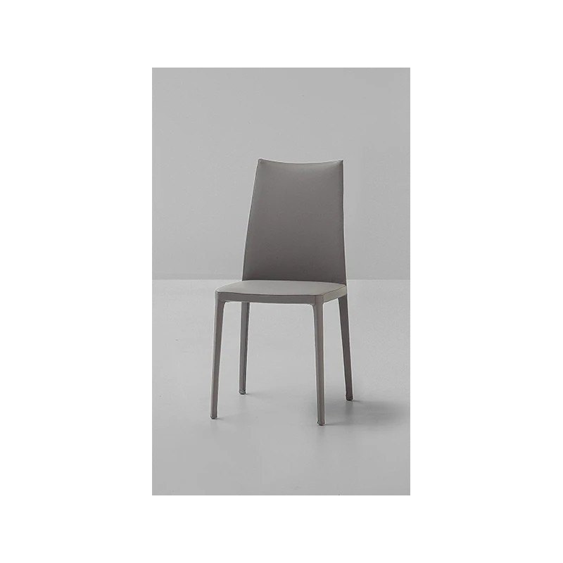 Sedia_Kayla Chaise Bonaldo Kayla avec pieds en métal et assise au choix