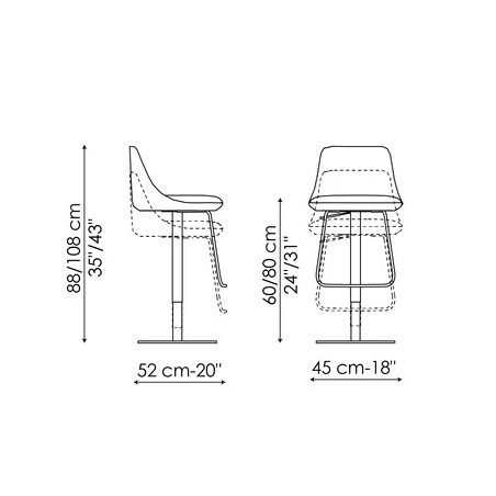 Sgabello_Itala too H60-80