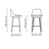 Sgabello_Itala too H78
