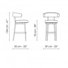 Sgabello_Neuilly too H75