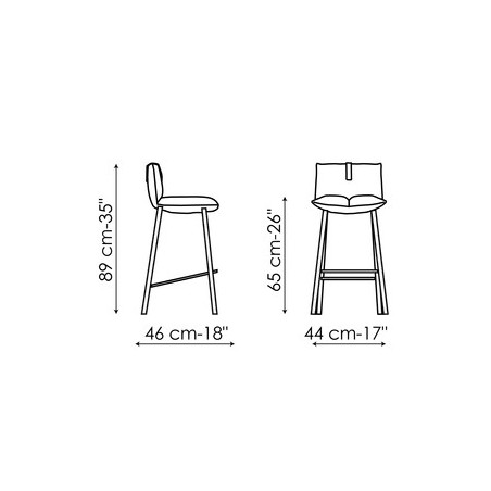 Sgabello_Pil too H65