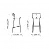 Sgabello_Pil too H75