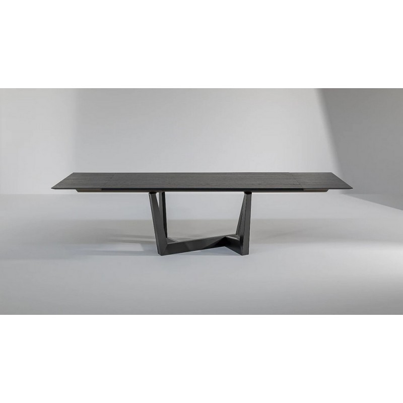 Art_180_260 Bonaldo Art extendable table with metal frame and top of your choice from 180(260)x90 cm