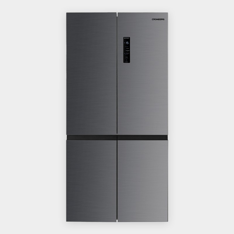 HRH4P73SX Cromberg HRH 4P 73 SX 91cm Freestanding 4-door Multidoor Refrigerator Stainless Steel Finish