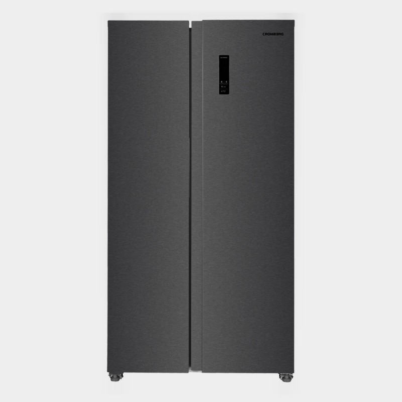 HRH2P55NBX Cromberg Réfrigérateur côte à côte HRH 2P 55N BX 91 cm finition inox noir