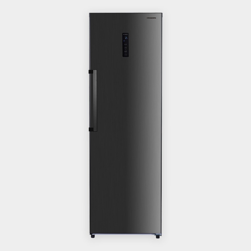 HRH1P47BX Cromberg Réfrigérateur pose libre 1 porte HRH 1P 47 BX 60 cm finition inox noir