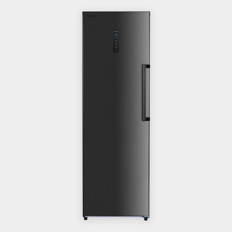 HRH1P34BX Cromberg Congelatore monoporta a libera installazione HRH 1P 34 BX finitura black inox da 60 cm