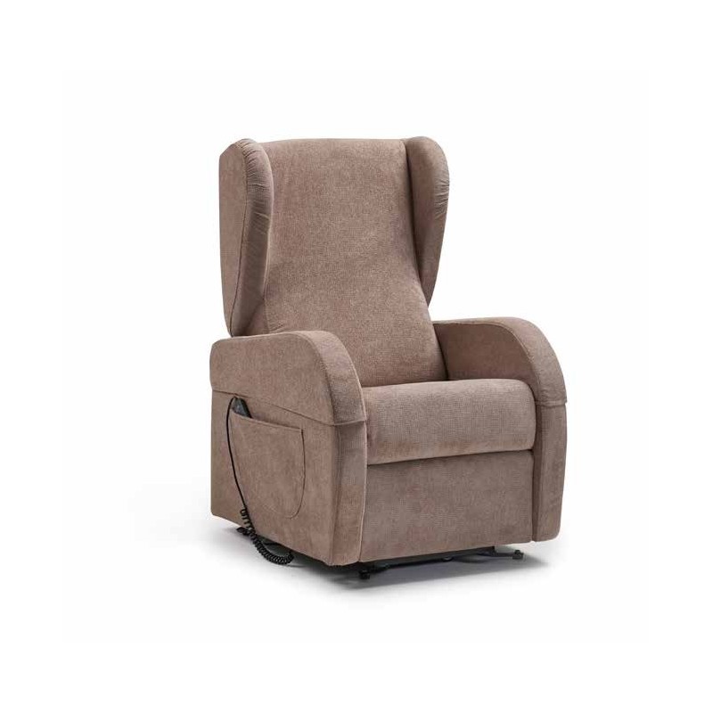 VR-PR ANNA PLUS Fauteuil de relaxation Vitarelax ANNA PLUS recouvert de tissu - Avec 2 moteurs