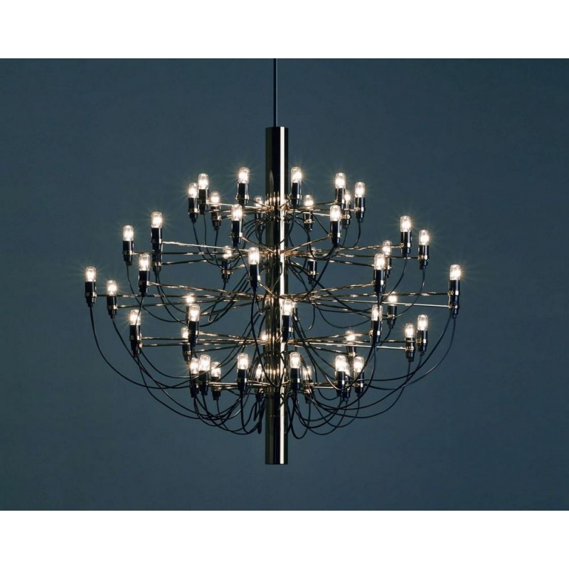 2097/50 FROSTED BULBS Flos Diffused light pendant lamp 2097/50 (frosted bulbs) in different finishes