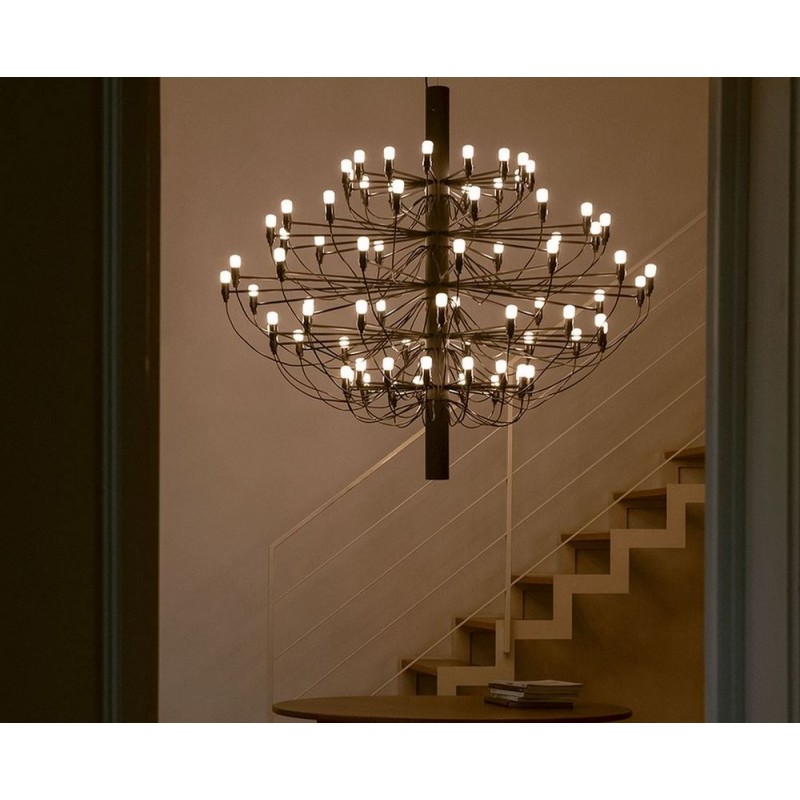 2097/75 FROSTED BULBS Flos Lampe à suspension à lumière diffuse 2097/75 (ampoules givrées) en différentes finitions
