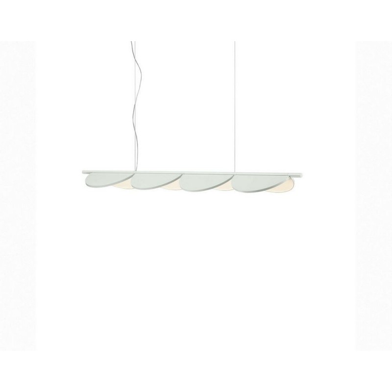 ALMENDRA S4 Flos Almendra Linear Suspensión Lámpara colgante de 4 luces difusas en diferentes acabados