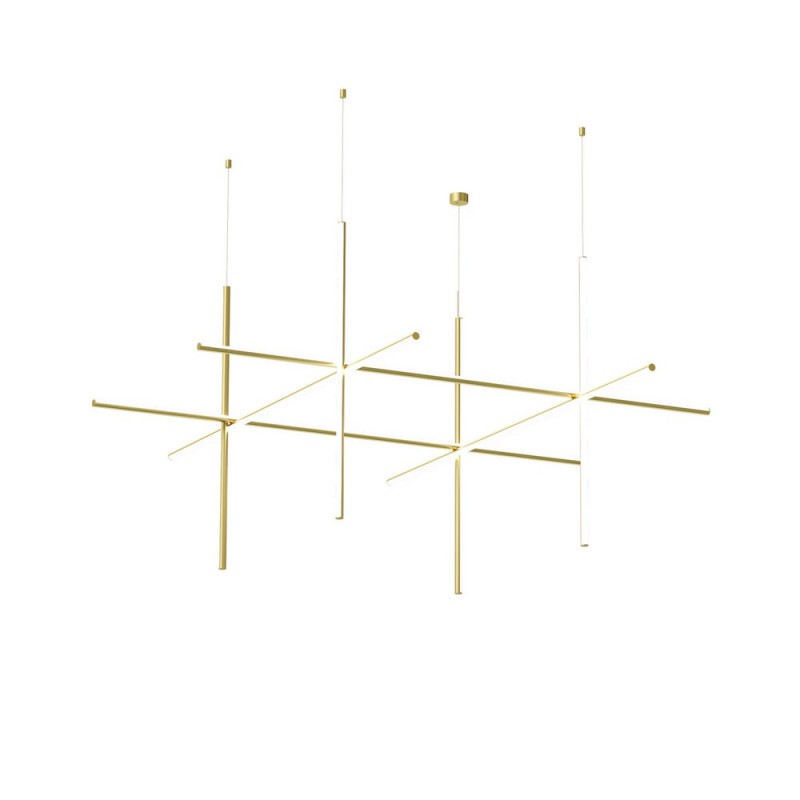 COORDINATES S4 CLIII Flos Lampada a sospensione a luce diffusa Coordinates Suspension 4 CLIII in diverse finiture