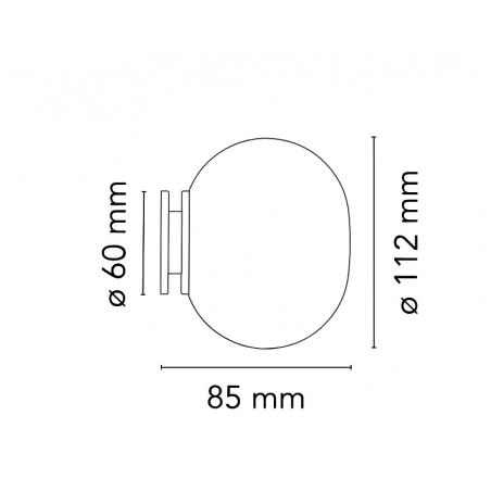GLO-BALL WALL MINI