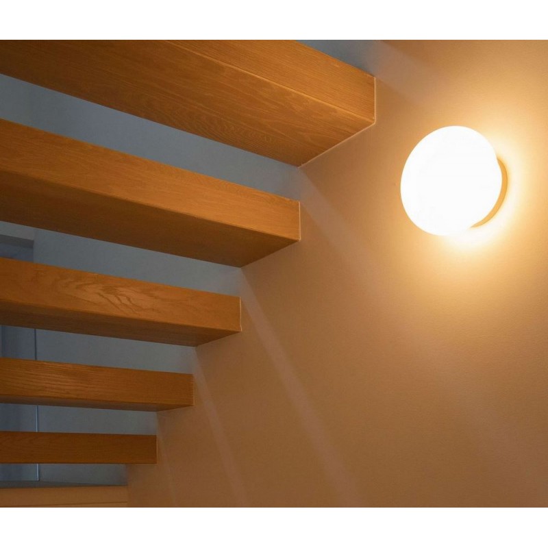 GLO-BALL C/W ZERO Flos Plafonnier ou applique à lumière diffuse Glo-Ball Ceiling/Wall Zero finition blanc