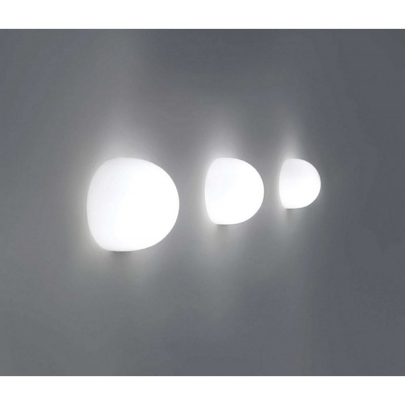 GLO-BALL W Flos Glo-Ball Wall diffused light wall lamp white finish