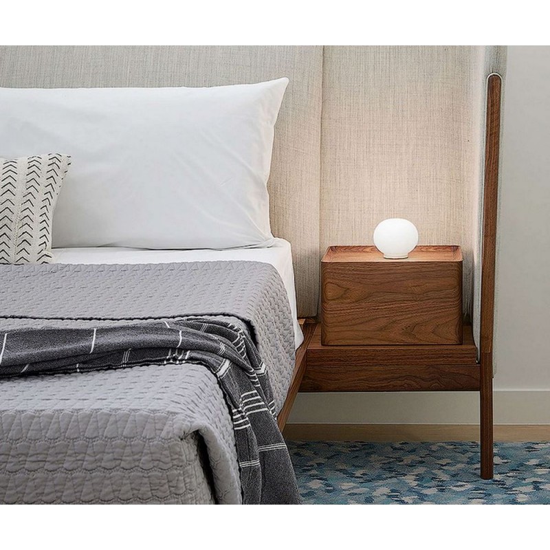 MINI GLO-BALL T Lampe de table Flos Mini Glo-Ball Table à lumière diffuse, finition blanche