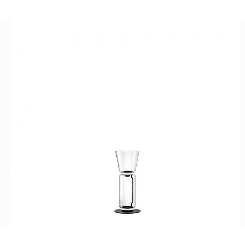 NOCTAMBULE FLOOR 1+Cone Flos Lampada da terra Noctambule Floor 1 High Cylinder Cone Small Base finitura nero
