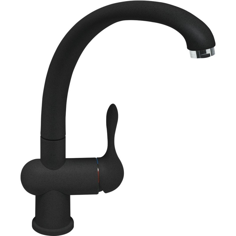  Smeg MF8A2 single-lever mixer tap, anthracite finish