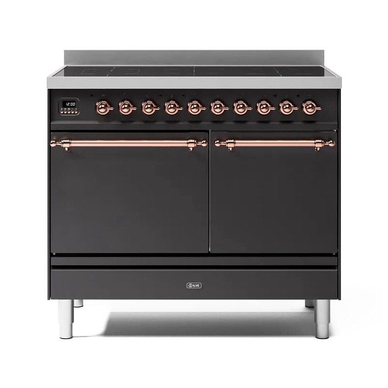 PDI106QNE3 Ilve Cucina PD10N da incasso Nostalgie PDI106QNE3 doppio forno cieco e piano cottura induzione da 100 cm