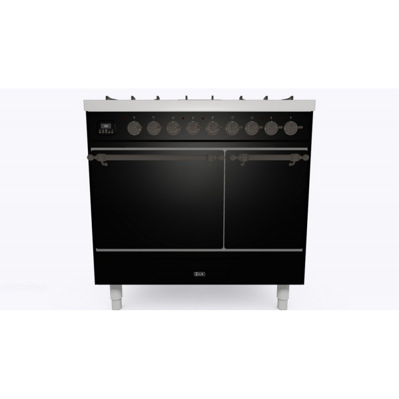 PD09PQNE3 Ilve Cucina PD09N da incasso Nostalgie PD09PQNE3 doppio forno cieco e piano cottura 4 fuochi con pescera da 90 cm