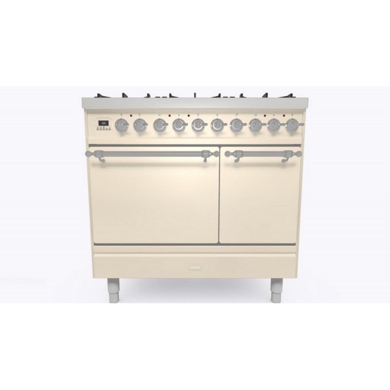 PD096DQNE3 Ilve Cucina PD09N da incasso Nostalgie PD096DQNE3 doppio forno cieco e piano cottura 6 fuochi con dual da 90 cm