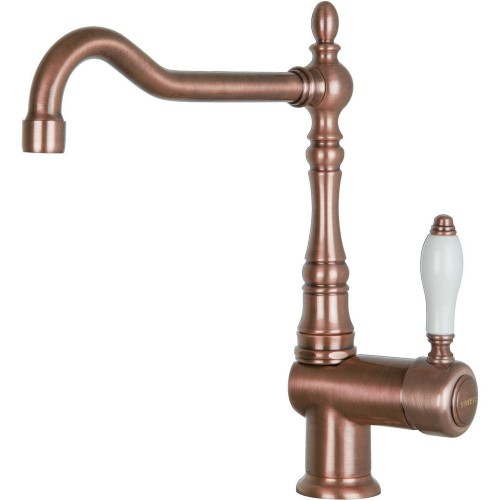 Mitigeur monocommande Smeg MIR6RA-2, finition cuivre
